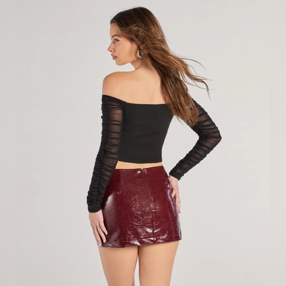 Windsor Woman’s Long Sleeve Mesh Bustier size small NWT - Picture 7 of 7